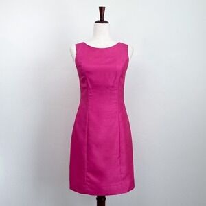 Lotus Grace Pink Sleeveless Mini Dress